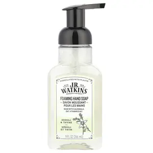 J R Watkins Foaming Hand Soap, Neroli & Thyme, 9 fl oz (266 ml)