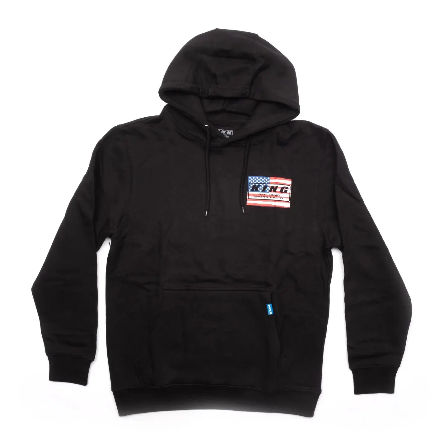KING SHOCKS AMERICAN FLAG USA PULLOVER HOODIE