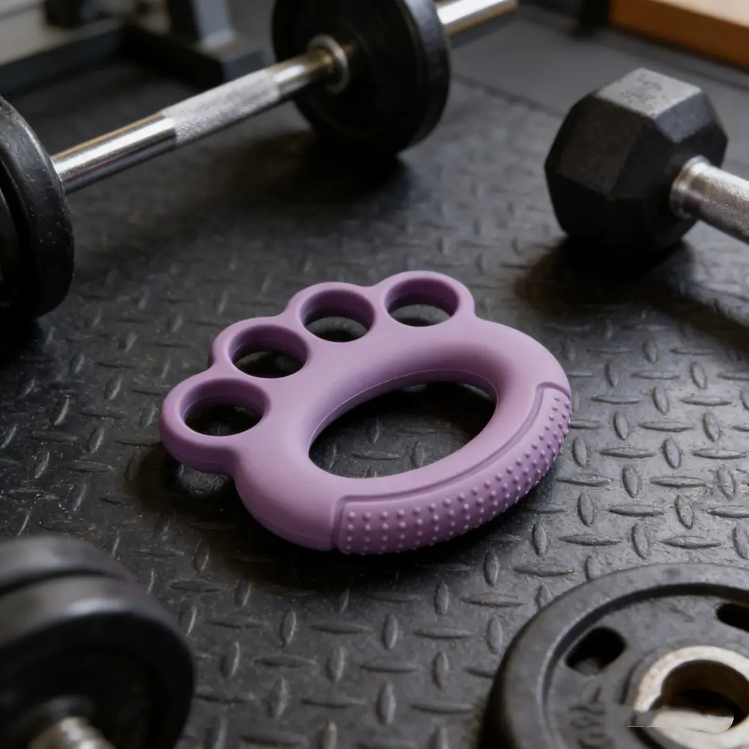 1count Finger Grip Strengthener, Silicone Hand Strength Trainer, Home Fitness Equipment, Multiple Colors Available, Hand Strength Exercise, Workout Hand Grip, Finger Exerciser, Hand Gripper Strengthener, Hand Grips For Strength Training