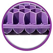 Gel cushion, cooling cushion (extra large and thickened), breathable honeycomb design to absorb pressure points, gel cushion for office chairs, home and car seat cushion, wheelchair cushion