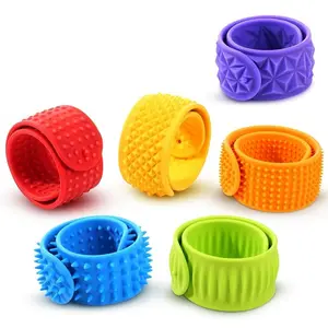 ✨ This is the quietest fidget hack for classrooms and offices... STOP scrolling if you need to focus. 6-Pack Textured Sensory Fidget Bracelets | Wearable Stress Relief for Kids & Adults, Durable Silicone Tool for ADHD & Autism, The Ultimate Discreet Calm