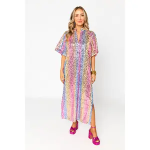 Leighton Sequin Midi Dress - Loving Me