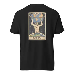 Back Day Tarot Card Pump Cover Gym T-Shirt