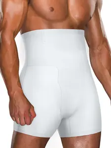 Men's Shapewear Shorts Underwear, Ultra-Strong Elastic Fabric, Soft & Comfortable, High Waist Design, Butt Lifting Patch, No Show Stitching halloween menwardrobe dailydrip comfyessentials mensworkout underwearhaul boxertok midsize menfashion mensstyle