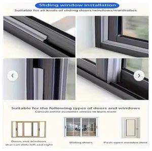 Sealing strips, 10 meters per roll, strong mesh adhesive, ready to stick, soundproof, windproof and warm