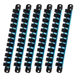 DURATECH Magnetic Screwdriver Organizer and Wrench Organizer, Screwdriver and Wrench Holder, Aluminum Tool Organizer Rail with 72 Slots for Toolbox Drawer and Tool Organization(