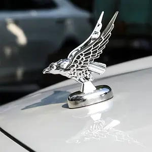 3D Eagle Emblem Car Hood Decoration - Durable Plastic, Easy to Install, Suitable for Car Exterior Accessories car  stickers