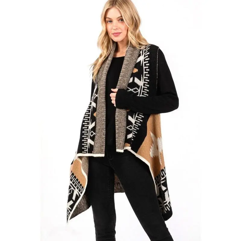 Aztec Pattern Winter Vest