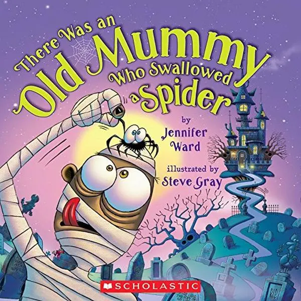 USED Book - There Was an Old Mummy Who Swallowed a Spider by Jennifer Ward (Paperback)