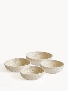 Kata Candy Bowl - White (Set of 4) Tableware Basket