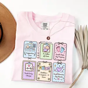 NICU Nurse T-Shirt - Comfort Colors Appreciation Gift For NICU Staff Neonatal ICU Team