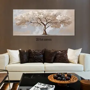 1Pcs Modern Minimalist Abstract Money Tree Canvas Painting Frameless Wall Art for Living Room Bedroom Nordic Style Home Decor Modern Minimalist Abstract Money Tree Canvas Painting Frameless Wall Art fo