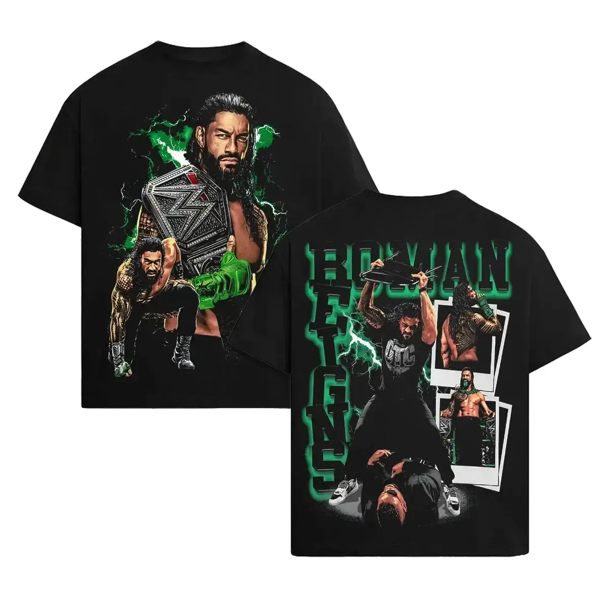 Roman Reigns Original Tribal Chief Graphic T-Shirt, Fashion Cotton, Full Colors, Full Sizes, For Men, For Women