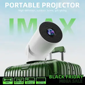 XBJ2026 Official New Upgrade 713 Projector Home Use Ultra HD Can Connect to Phone and Computer Bedroom Living Room Home Theater Auto Electronic Focus All-in-One Stand Smart Projector