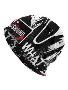 MenS Fashion Beanie Caps Featuring Ghost Designs Perfect for Warmth Beanie Fitted