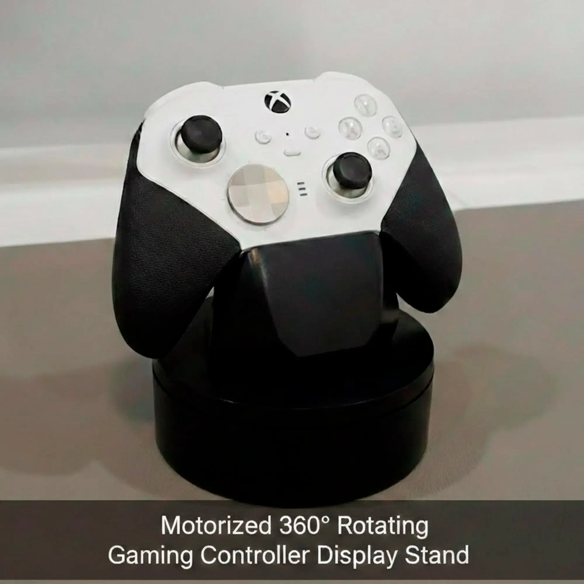 Motorized 360° Rotating Gaming Controller Display Stand