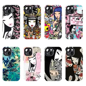 Tokidoki Y2K Aesthetic Phone Case Suitable for iPhone 17-11 Pro Max/Plus and  Samsung Galaxy S23-25