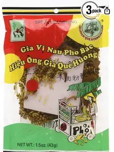 Old Man Que Huong Pho Bac Spice Seasoning (3 Packs)- Gia Vi Pho Bac