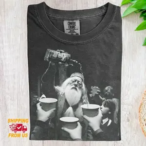Harry Tshirt, Wizard Tshirt For Men Women, Magic Tee, Wizard School Tee Shirt, Wizarding Fan Gift AWMD1