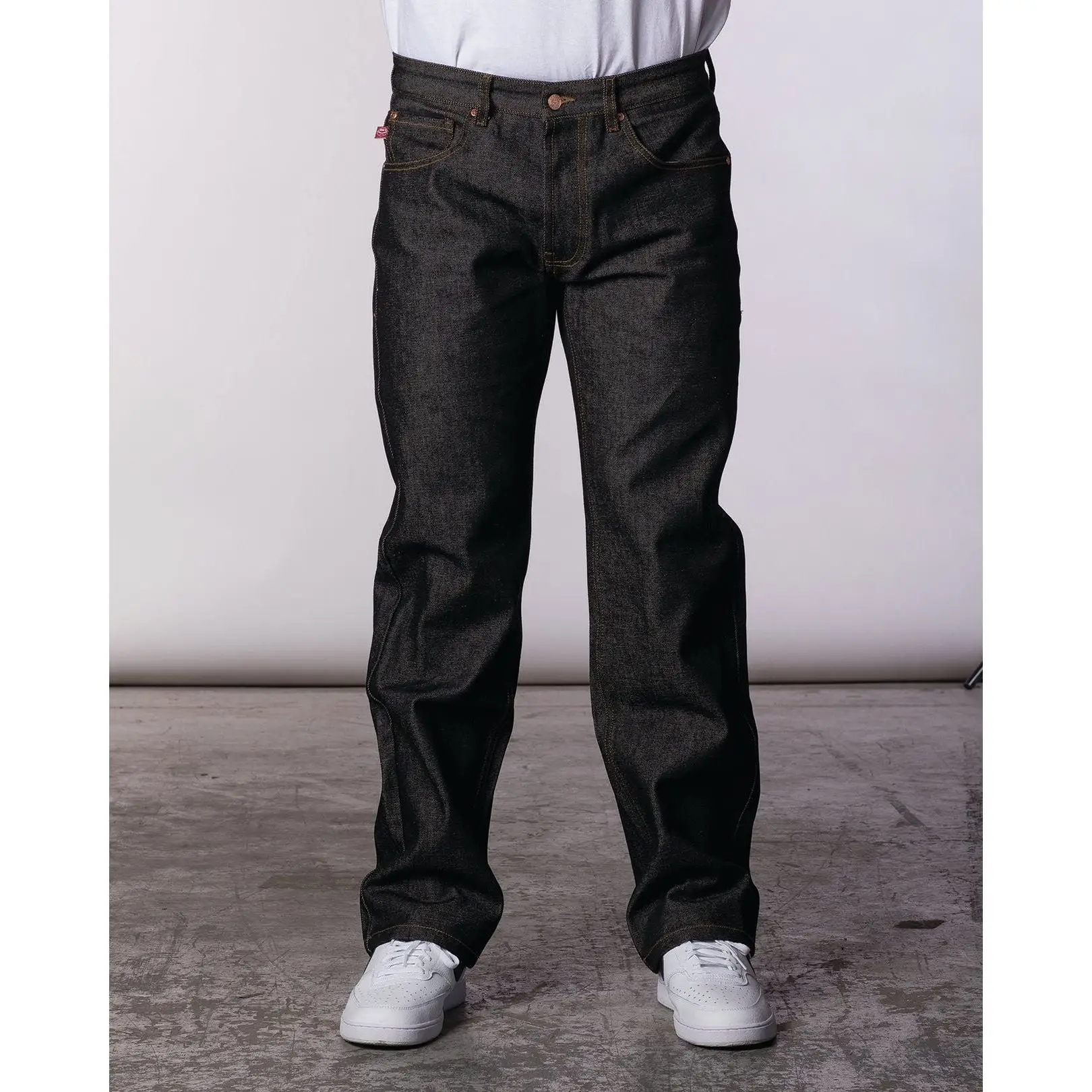 LOWRIDER BOULEVARD CLASSIC JEAN Menswear Streetwear Relaxed Fit Underwear Pants Man Pocket Trouser fashion men