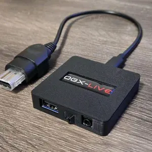 OGX-LIVE Modern Controller Adapter & Communicator for Original Xbox with Dual Processors, 3.5mm TRRS Jack, and Insignia Chat Headset Support
