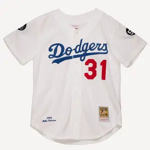 MENS MITCHELL & NESS MLB HOME JERSEY DODGERS 1993 MIKE PIAZZA