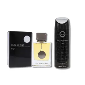 ARMAF CLUB DE NUIT MAN EDT 3.6FL.OZ + BODY SPRAY 6.8FL.OZ
