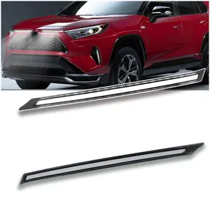 ULTRALTH Clear Lens LED Grille Light Bar Kit for 2019-2024 Toyota RAV4 (LE/ XLE/ Limited) – White DRL Fog Lamps + Dynamic Amber Sequential Turn Signals | Direct OEM Replacement