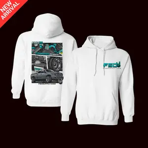 Men's FSD16 Cummins Power Official Hoodie, Top menswear, Bold Diesel Truck Graphic Tee for Offroad & Engine Fans, Casual Streetwear for Truck Lovers