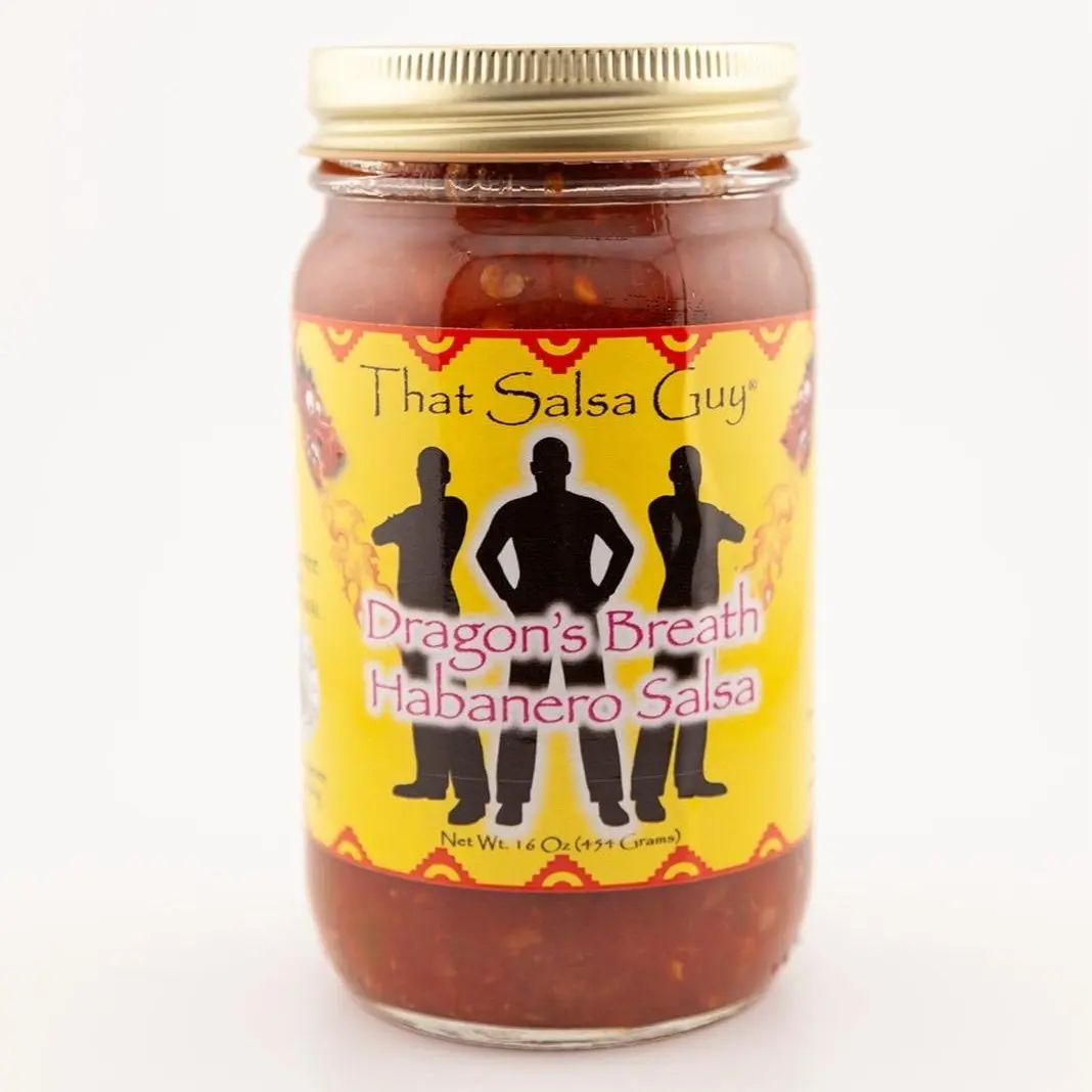 Dragons Breath Habanero Salsa by That Salsa Guy Dragons Breath Habanero Salsa by That Salsa Guy