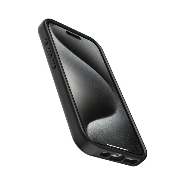 OtterBox Ottergrip Symmetry Series iPhone 15 Pro Case Black with Built-in Grip & MagSafe Compatibility for Seamless Handling