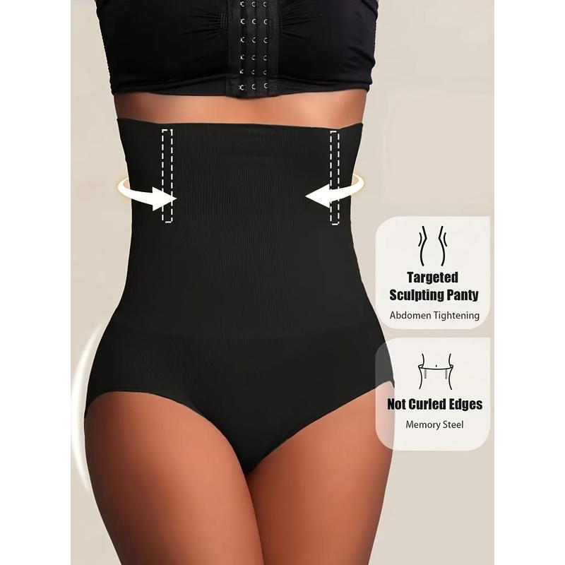 High-Waist Tummy Control Shapewear Panties for Women - Slimming Waist Trainer, Butt Lifter & Body Shaper Underwear, Beige, Hand Wash Only, Butt Lifting Shapewear |   Snug Fit Shapewear |   Durable Shapewear, Waist Trainer Tummy Control