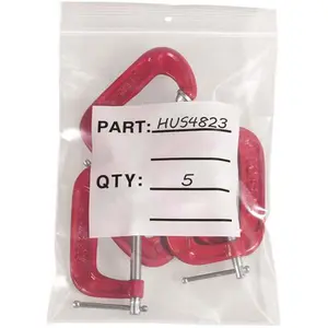 Box Partners PB12004 4 x 6 in. 4 Mil Parts Organiser Bags with Hang Holes - Pack of 1000