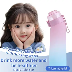 Up personalized fruit-flavored water bottles come with 3 fruit-flavored clips (same as Air, turning plain water into fruit flavors), promoting healthy drinking water for young people and students.