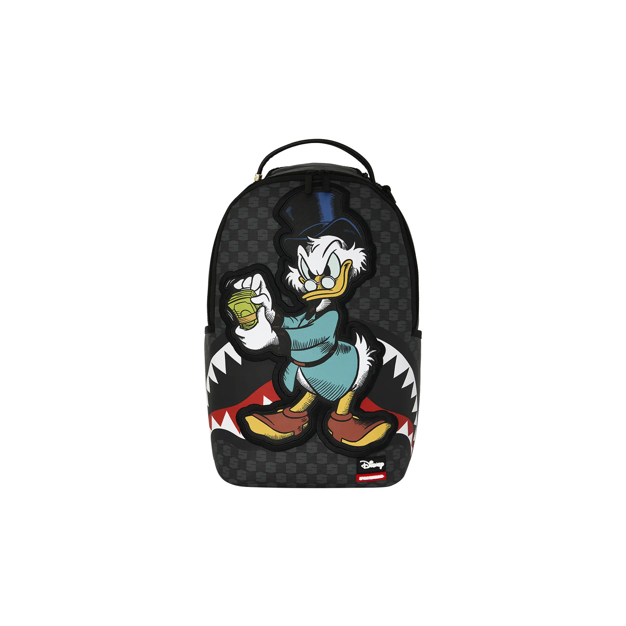 Disney Scrooge Counting Money Backpack "Black" B9150