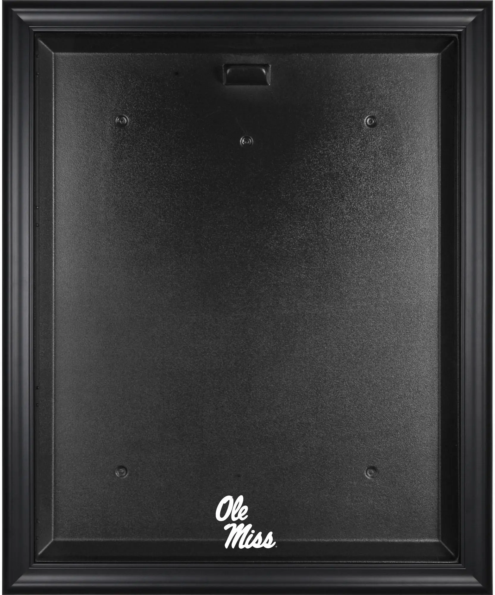 Ole Miss Rebels Black Framed Logo Jersey Display Case - Fanatics Authentic Certified
