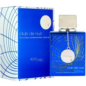 Armaf Club De Nuit Iconic EDP Perfume Spray - 105ML (3.6 OZ) Aromatic Citrusy Unisex Fragrance, Aromatic Citrusy Fragrance
