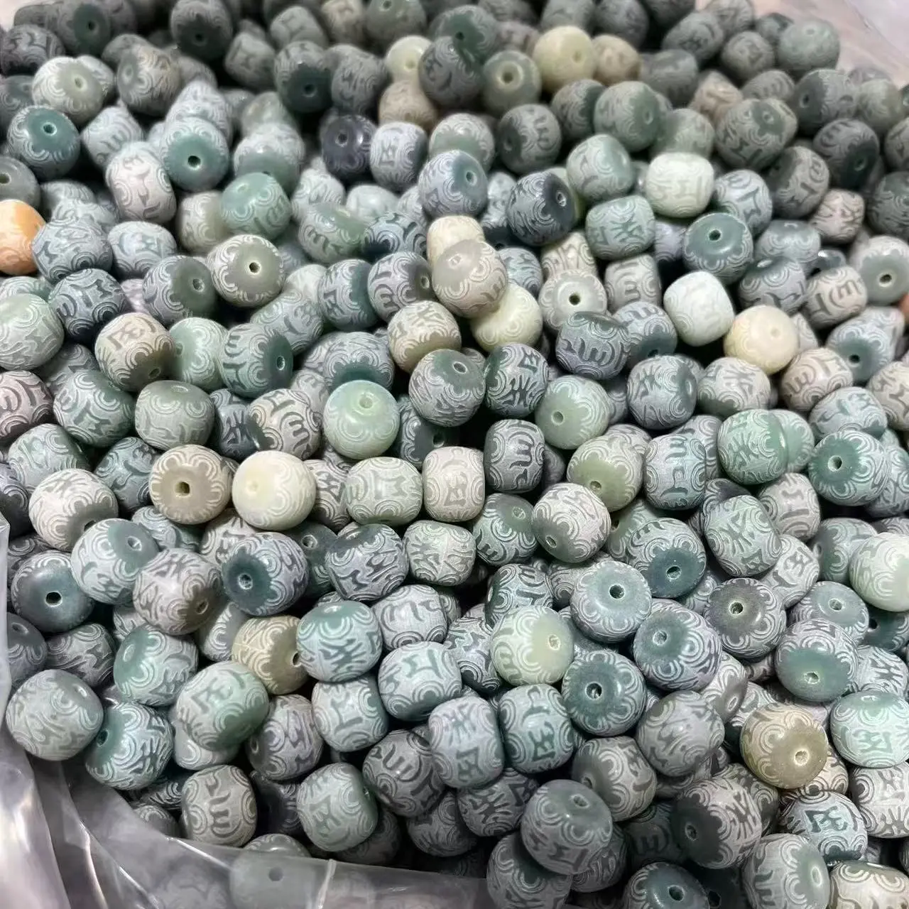 B-Engraved 6 words Bodhi beads B-Engraved 6 words Bodhi beads