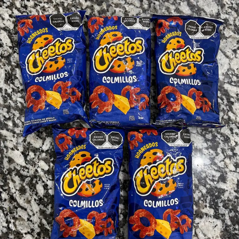 5pk  cheetos colmillos