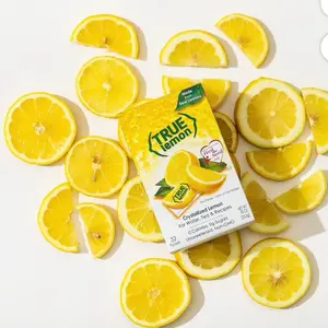 True Lemon Crystallized Lemon Packets, 100 ct