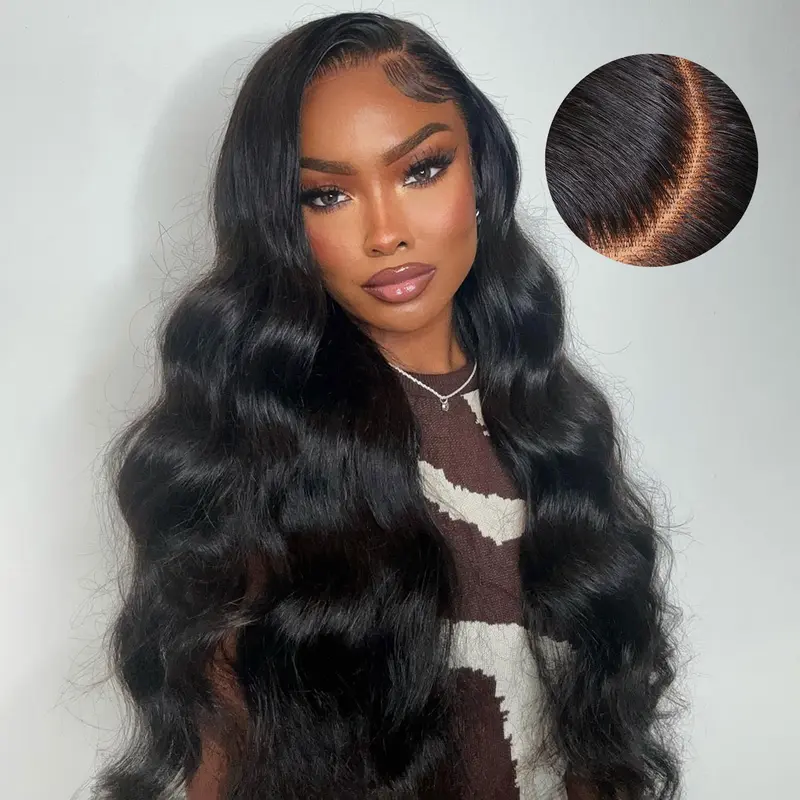 [Side Part] OQ HAIR Glueless Layer Cut Drawstring Wig 7x5 9x6 Lace Closure Wig Body Wave Pre Cut Pre Bleached Ready Go Wigs #TikTokShopFallDealsForYou