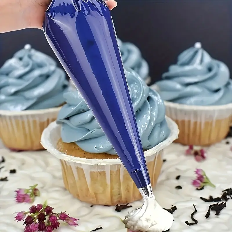 Thick Dark Color Icing Bag Roll, Non-Slip Design, High Quality, Easy to Clean, Large Capacity, 21 Inch Continuous Roll, Perfect for Cake Decoration