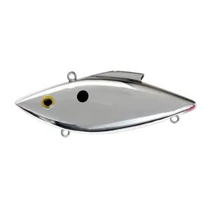 Bill Lewis Rat-L-Trap Chrome Series Lipless Crankbait - 3 Inch