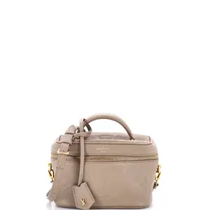 Pre-owned Louis Vuitton Leather Shoulder Bags Vanity Handbag Monogram Empreinte Giant PM by Rebag