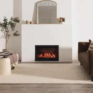 Lucerne Plain Cream Wool Rug LNE-1000