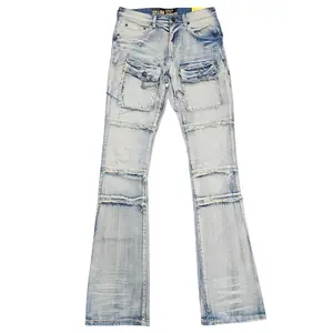 SPARK MEN'S STCKED JEANS MULTI POCKETS S3020P TINT