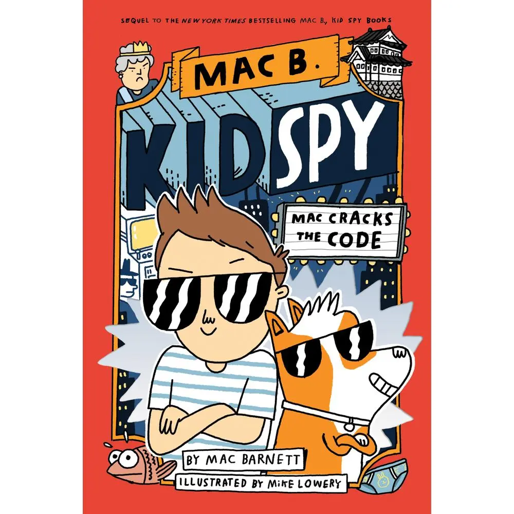 USED Book - Mac Cracks the Code (Mac B., Kid Spy #4): Volume 4 by Barnett, Mac (Hardcover) - english