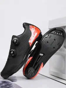 Unisex Cycling Shoes, Quick-Release Buckles, Breathable Pores, Ideal for Commuting, Daily Exercise, Outdoor Road Biking