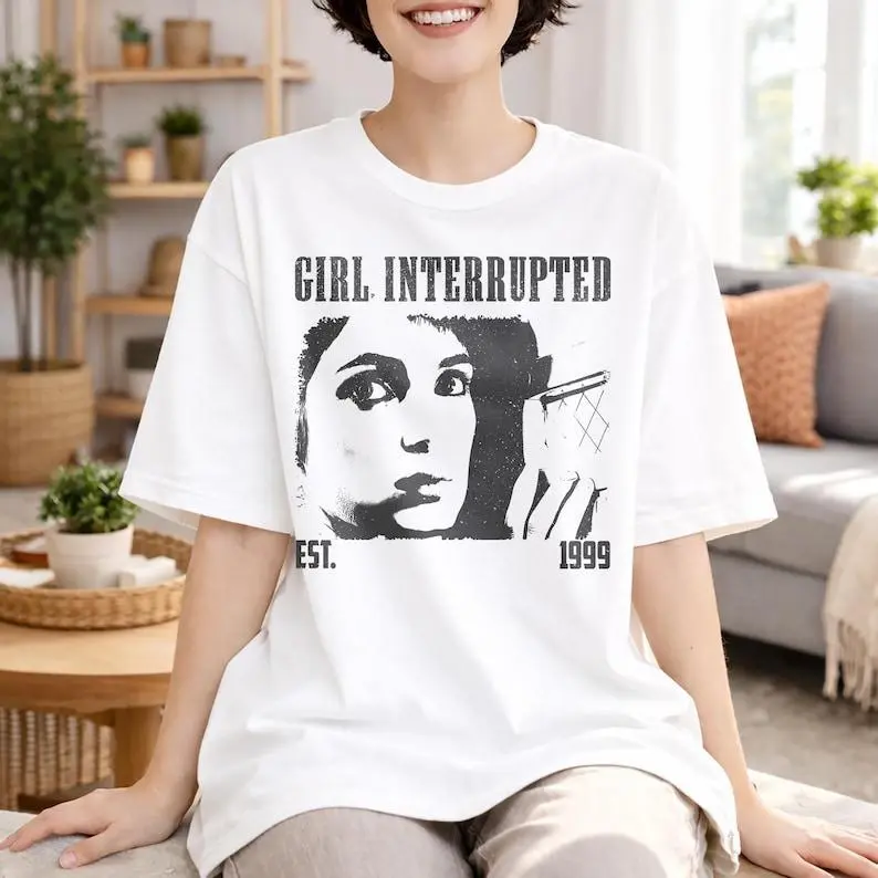 Vintage 90s Psychological Drama Graphic Tee - Retro 1999 Film Homage Tshirt, Grunge Aesthetic Girlhood Shirt, Premium Heavyweight Unisex Top