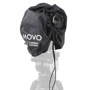 Movo - CRC11 Camera Rain Coat Rain Cover for DSLR Cameras and Mirrorless Cameras and Lens (Junior Size: 11" x 14.5")